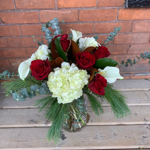 Holiday Vase Arrangement