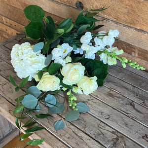 White + Green Bouquet